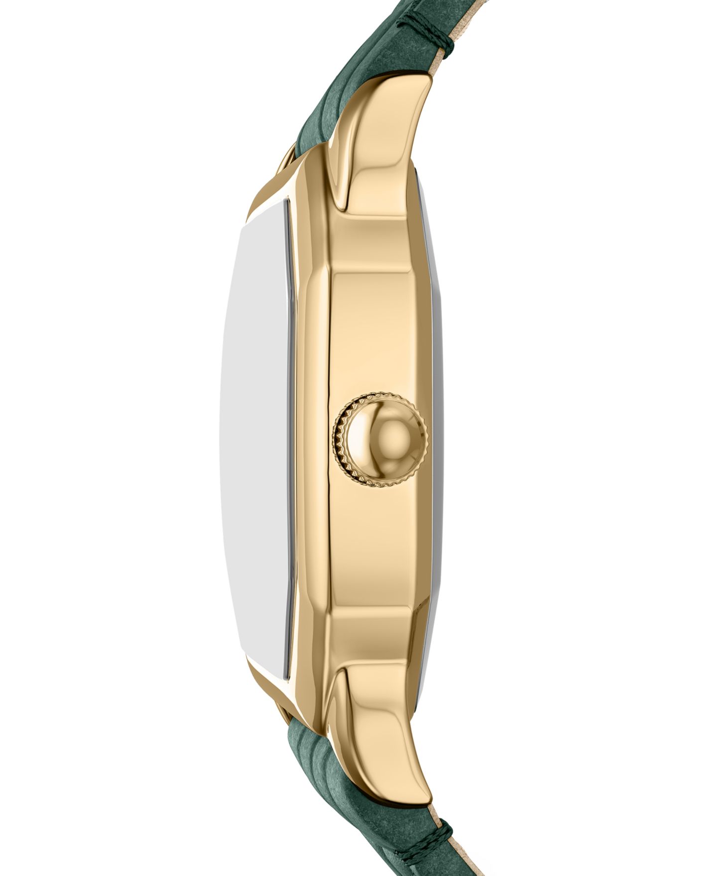 Женские часы Fossil Harlow Three-Hand Green Croco Leather Watch, 27mm — фото 2