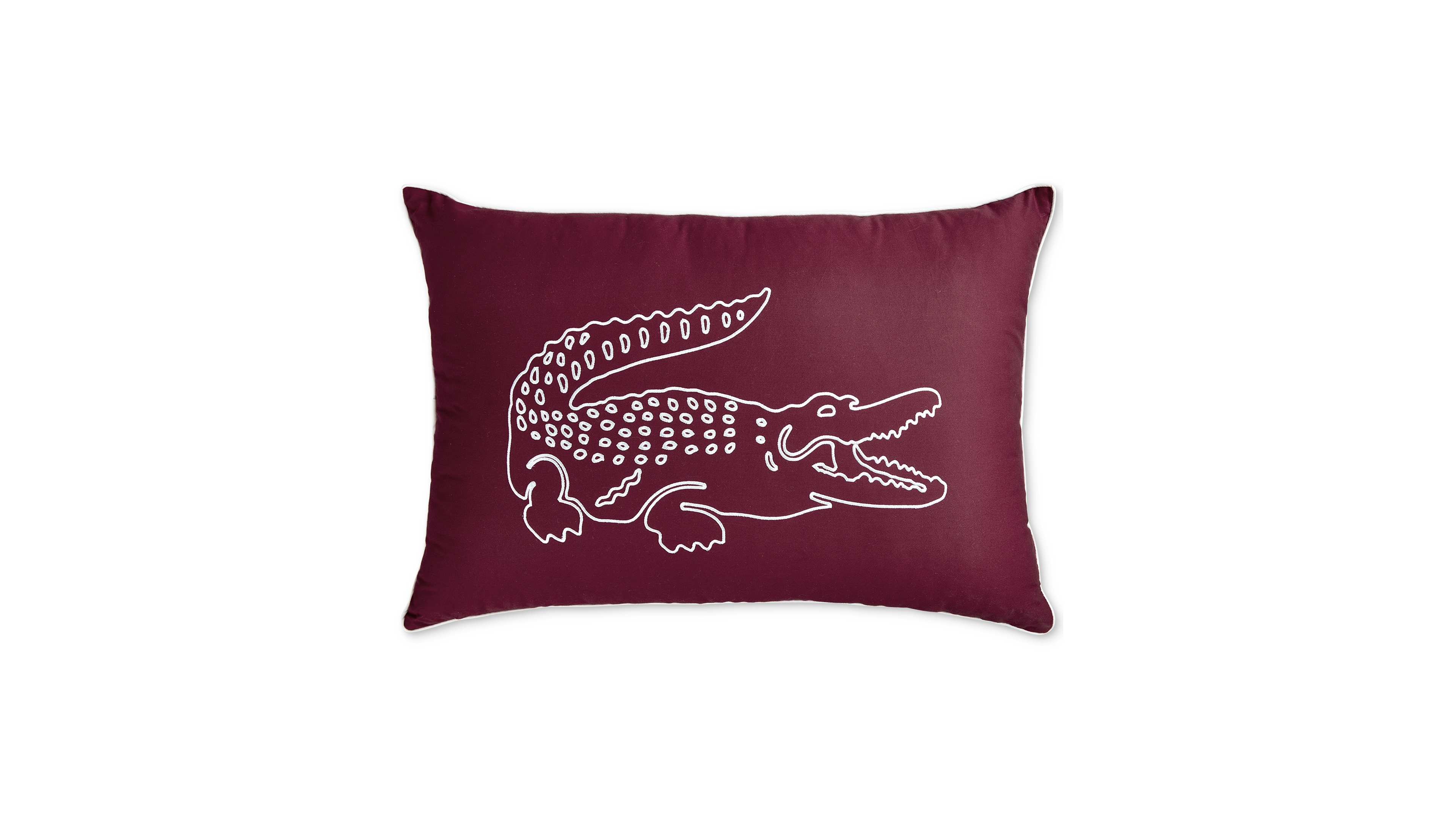 Lacoste Home Big Croc Decorative Pillow, 16" x 24"