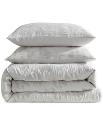 Cascade Cotton Yarn-Dyed 3-Pc. Comforter Set, Queen