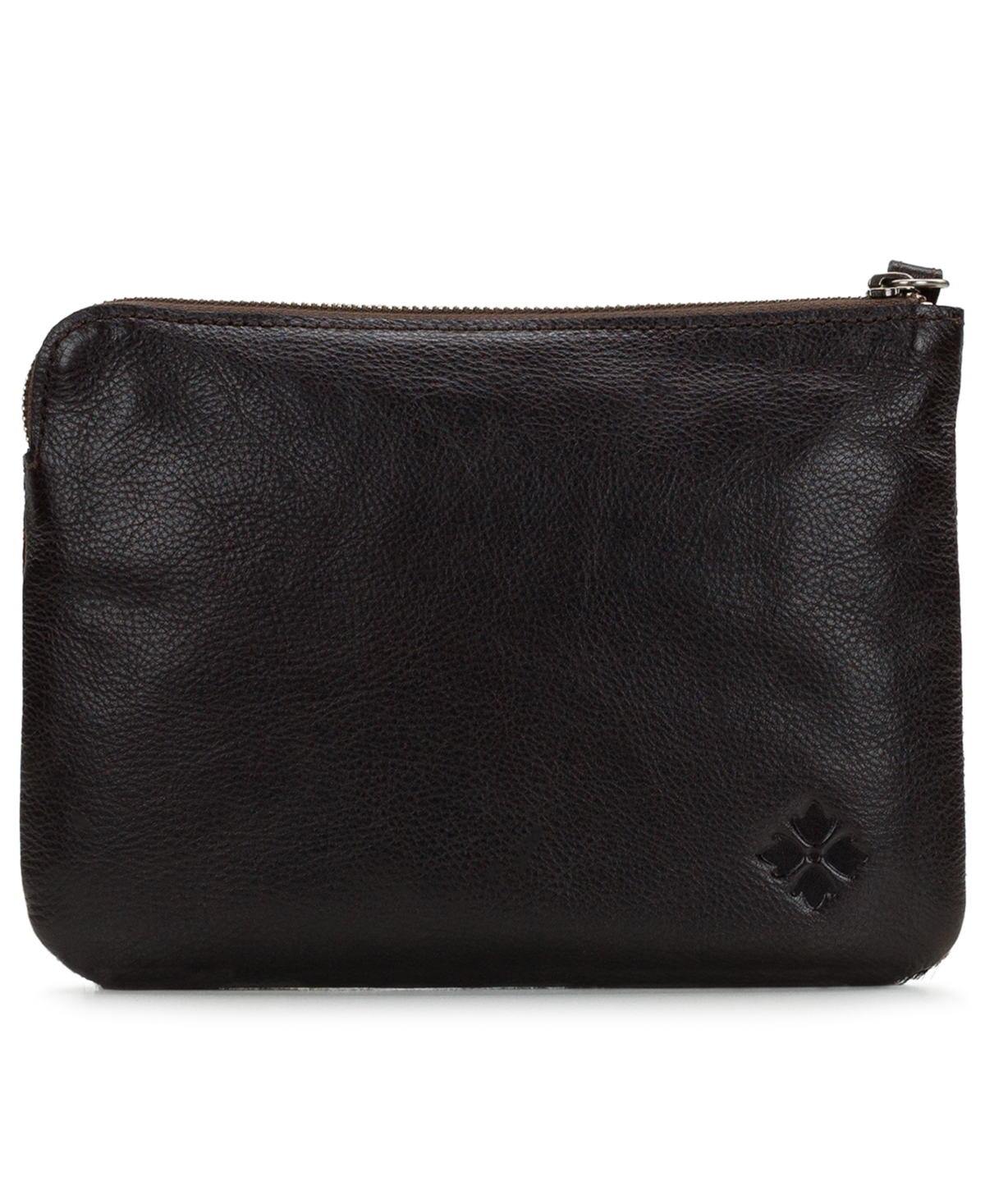 Patricia Nash Cassini Calf Hair Wristlet In Brown
