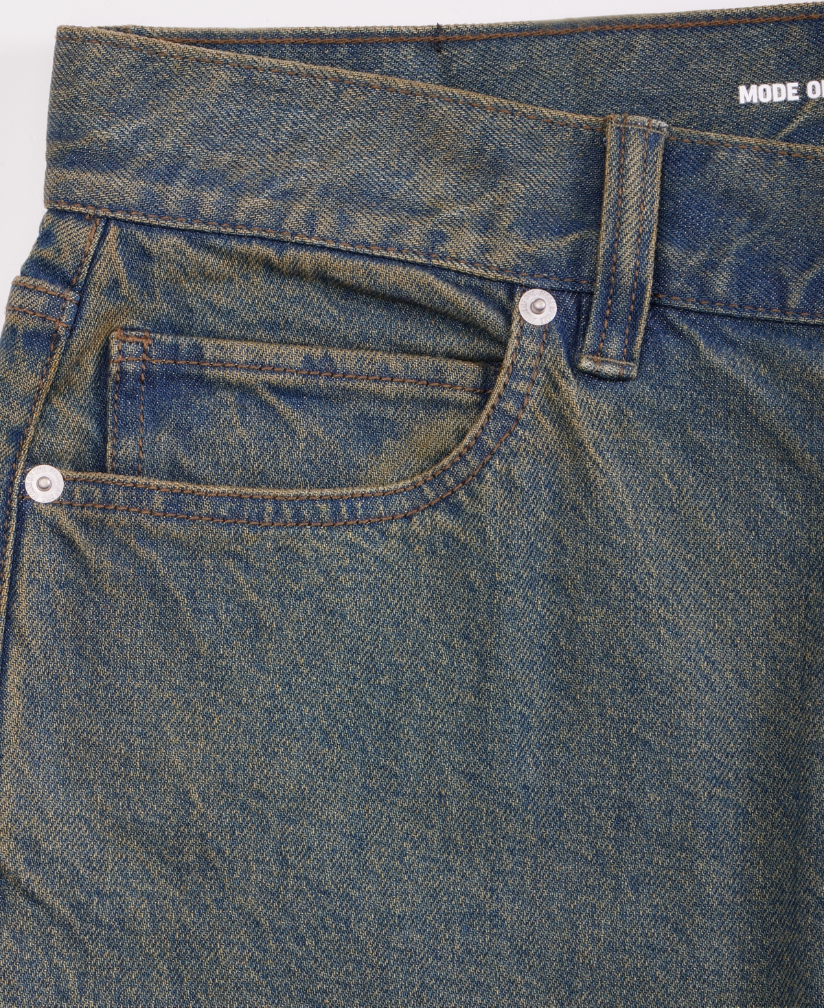 Mode Of One Men's Elmer Relaxed-fit Straight-leg Jeans, Macy's Exclusive In Blue