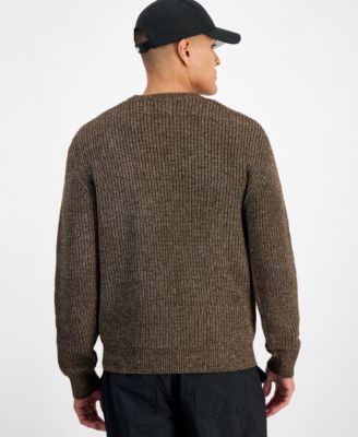 Men's Long-Sleeve Relaxed Crewneck Sweater