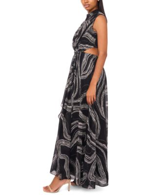 Women's The Evette Printed Chiffon Maxi Dress