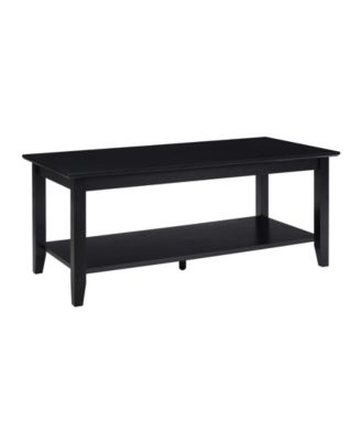 20" Wood American Heritage Rectangle Coffee Table