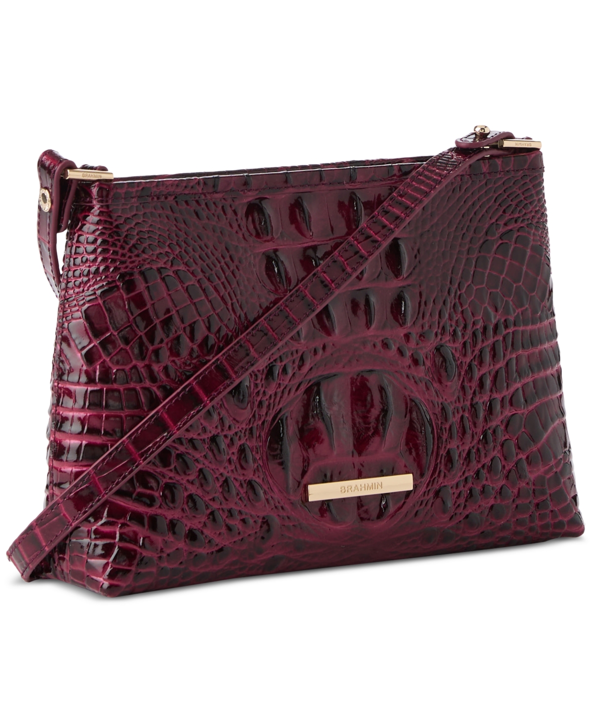Brahmin Lorelei Melbourne Embossed Leather Shoulder In Multi