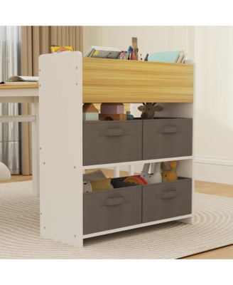 Kids Desk and Chair Set, Activity Craft Table for 3-8,