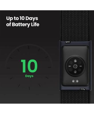 Helio Strap Fitness Tracker - Black