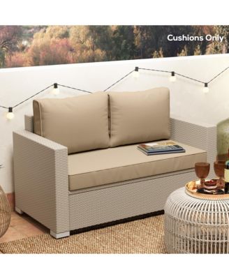 5 in Patio Furniture Cushions Outdoor Loveseat Cushions