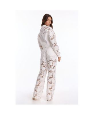 Women's Celeste High Rise Jean - White