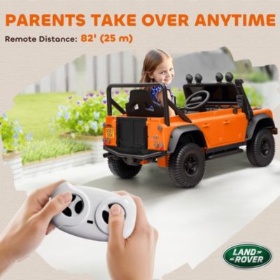Kids Electric Car, Land Rover Licensed Off-Road Ride On Car,