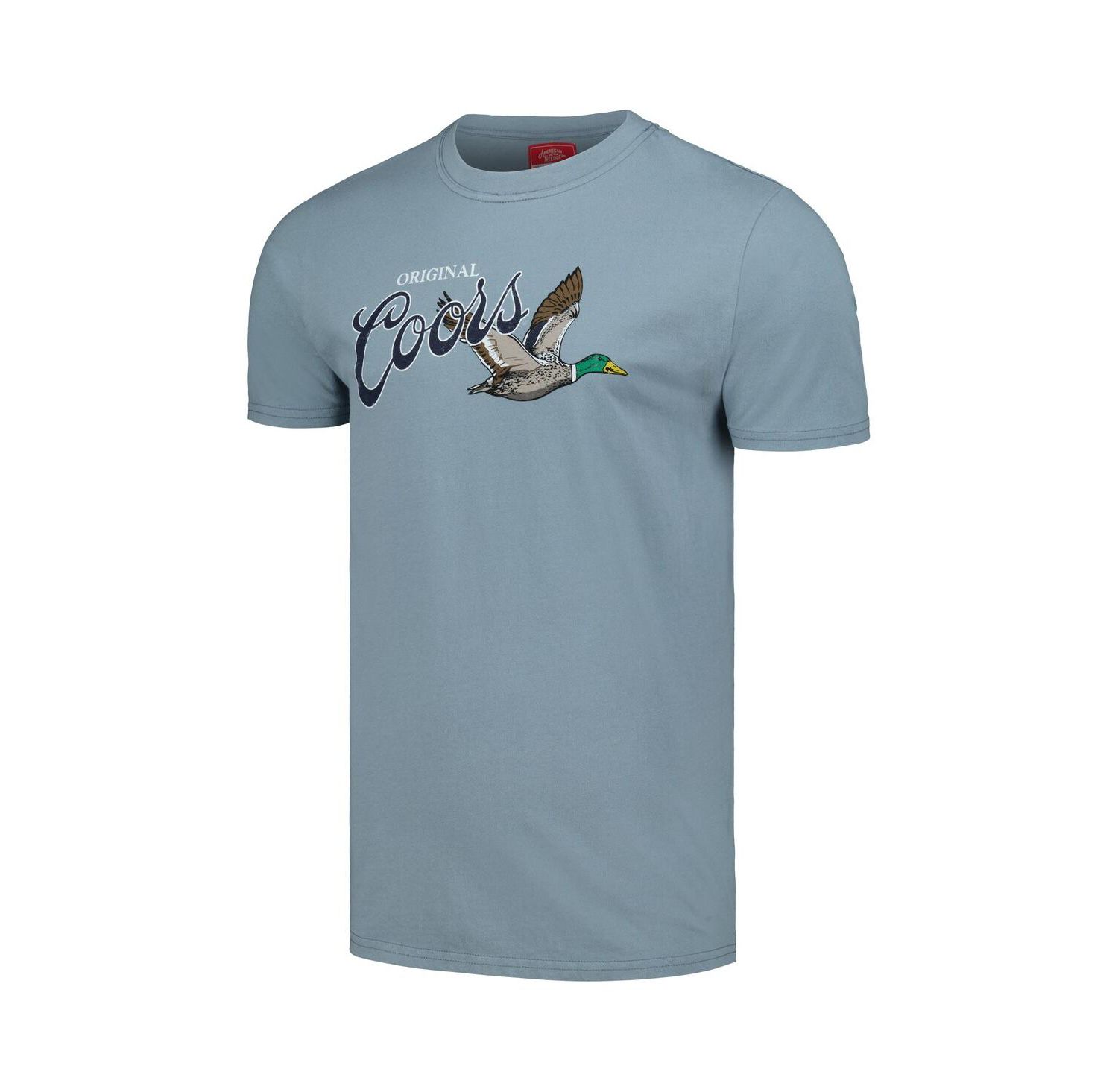 Men's and Women's Blue Coors Logo T-Shirt