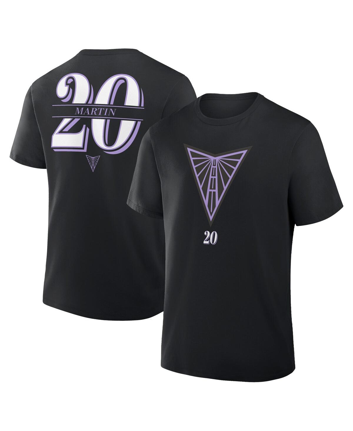 Fanatics Men's Kate Martin Eclipse Black Golden State Valkyries In The Paint Name Number T-shirt In Black