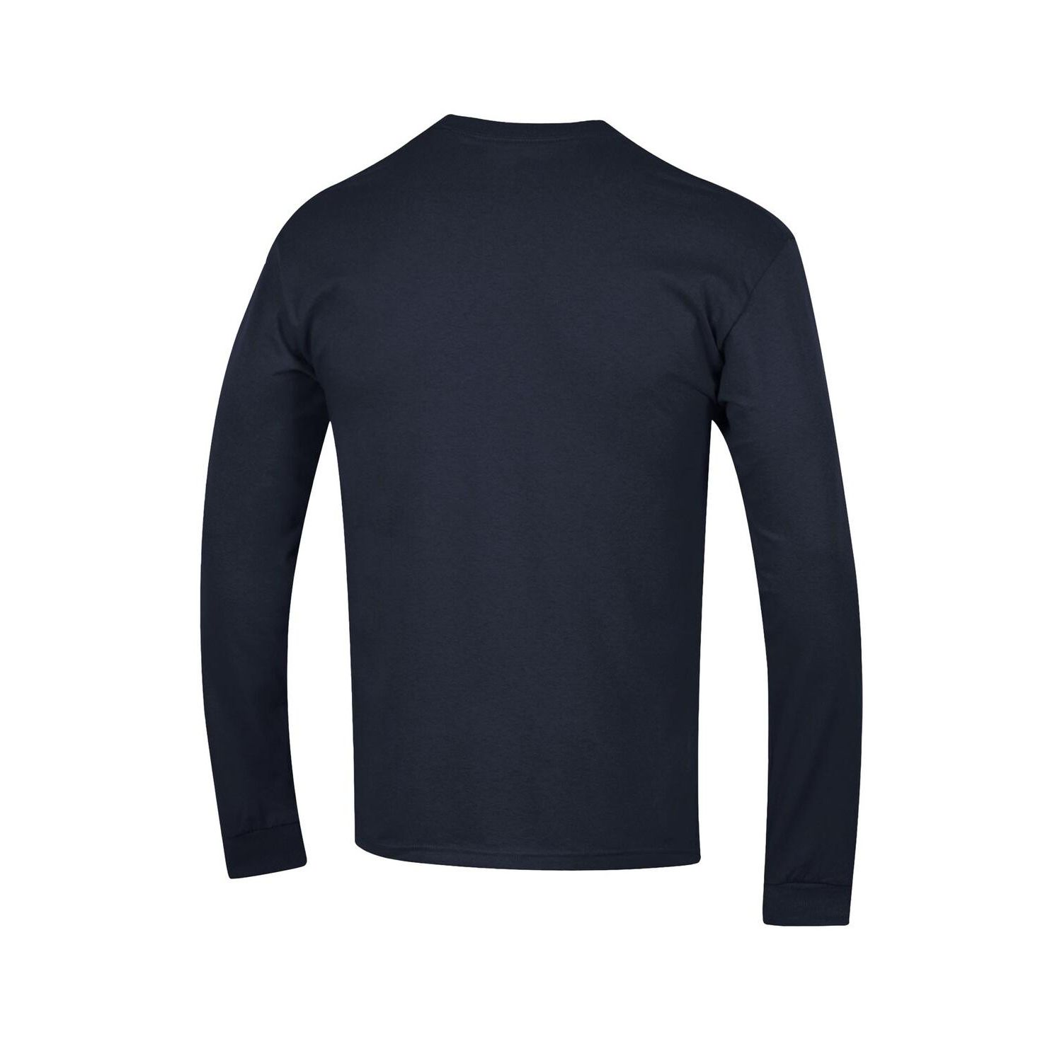 Men's Navy Penn State Nittany Lions Arch Over Logo 2-Hit Long Sleeve T-Shirt