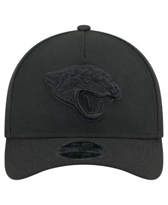 Men's Black Jacksonville Jaguars Team Collection 9FORTY M-Crown A-Frame Adjustable Hat