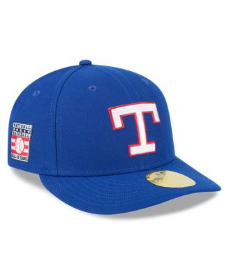 New Era - Men's Royal Texas Rangers Baseball Hall of Fame 59FIFTY Low Profile Fitted Hat