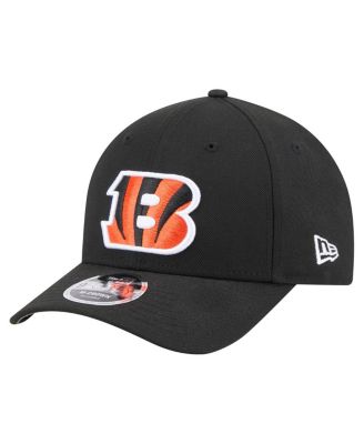 New Era - Men's Black Cincinnati Bengals Team Collection 9FORTY M-Crown Adjustable Hat