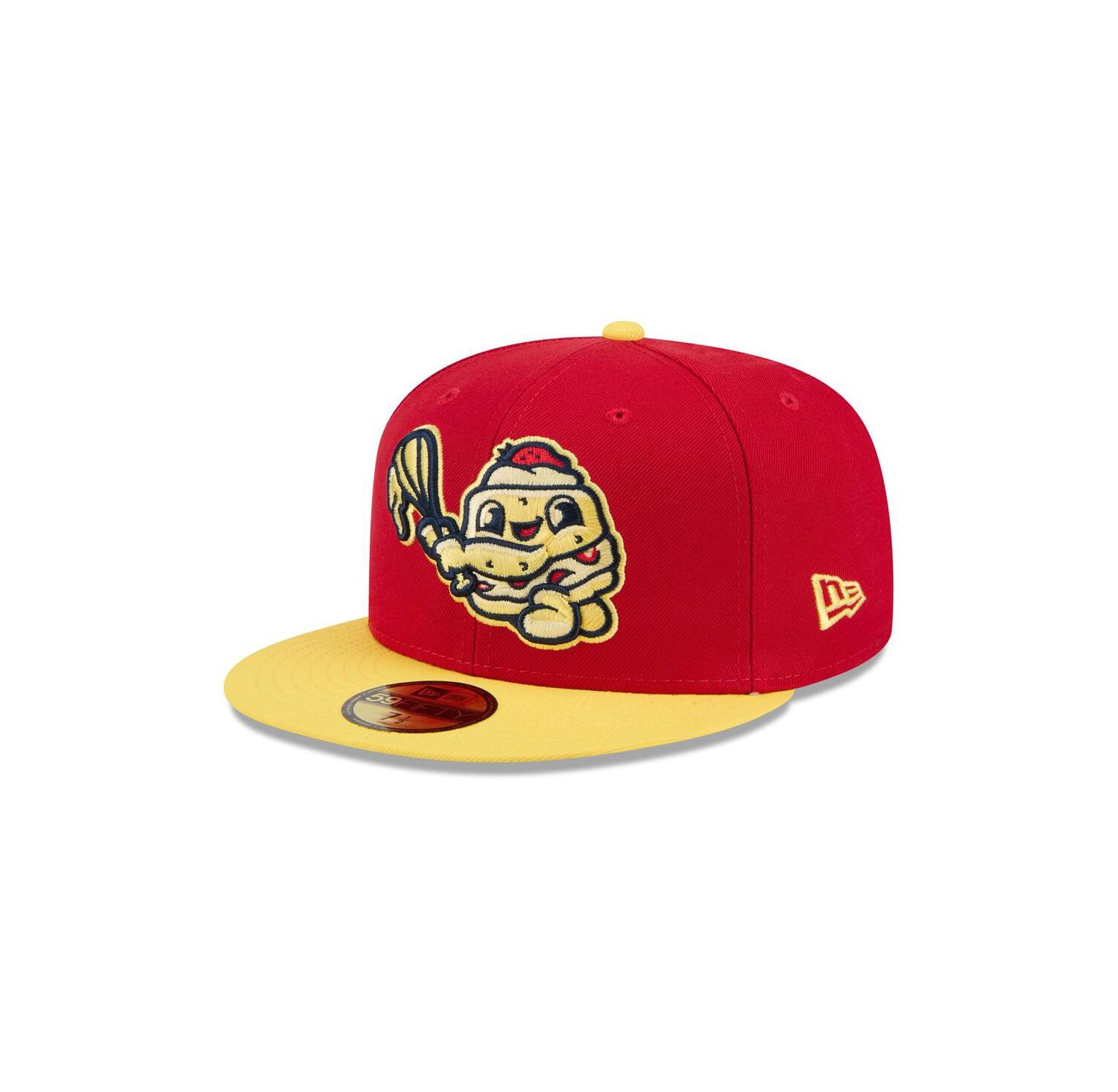 Men's Red Binghamton Rumble Ponies Theme Nights 59FIFTY Fitted Hat