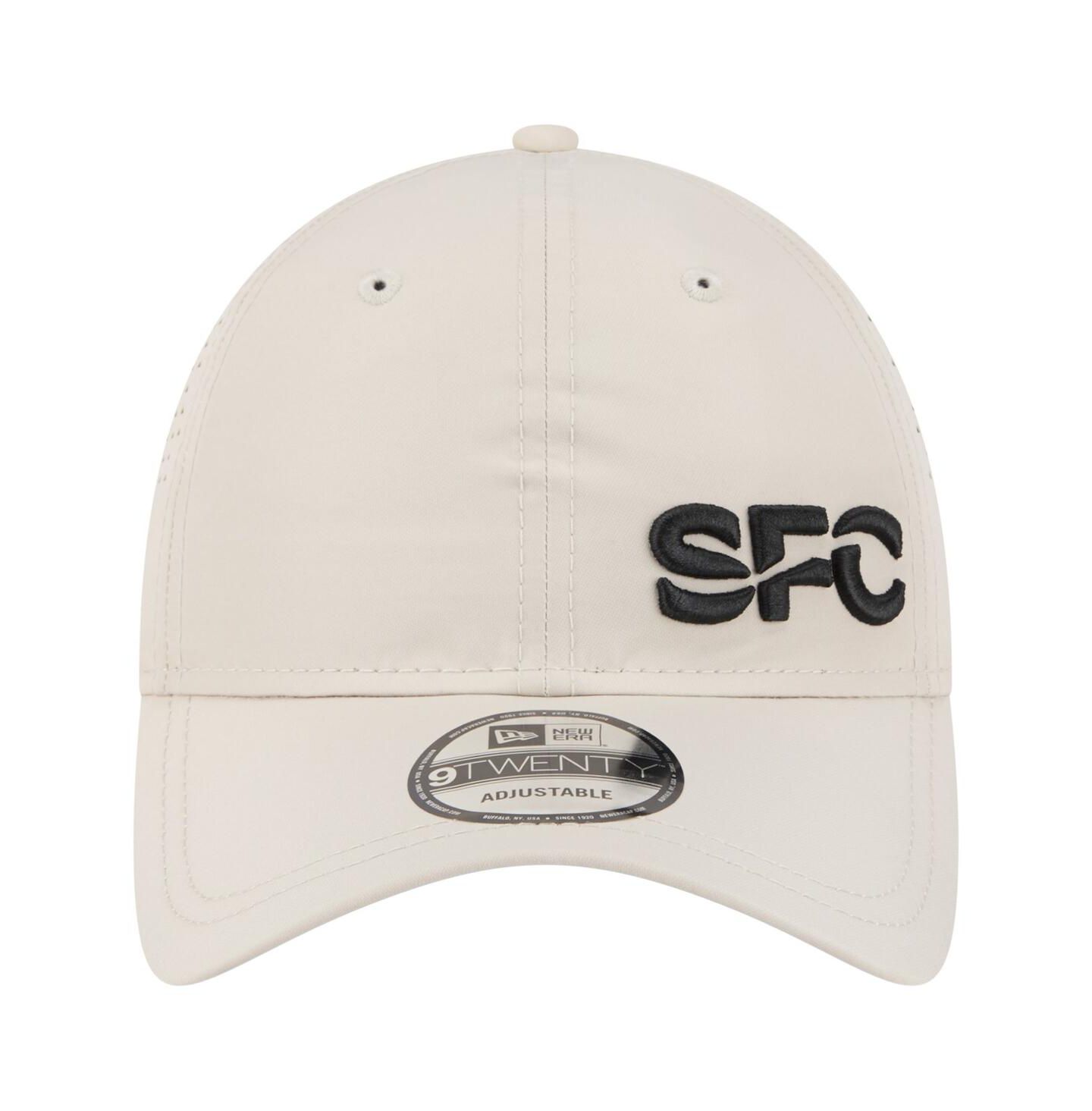 Мужская кепка New Era Tan Seattle Sounders FC Active 9TWENTY Adjustable Hat — фото 4