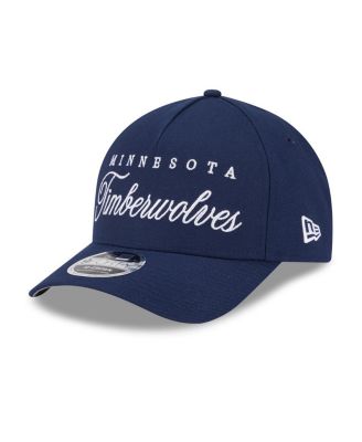Men's Navy Minnesota Timberwolves 2025 NBA Draft M-Crown A-Frame 9FORTY Adjustable Hat