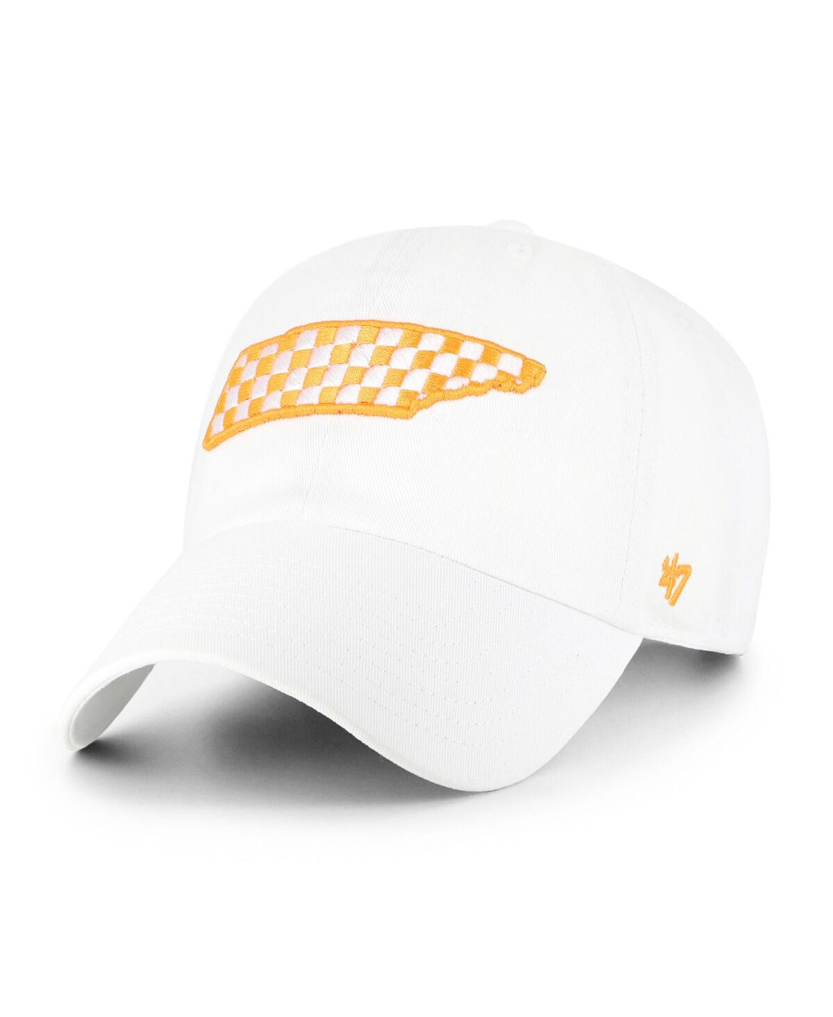 Men's White Tennessee Volunteers Clean Up Adjustable Hat - White