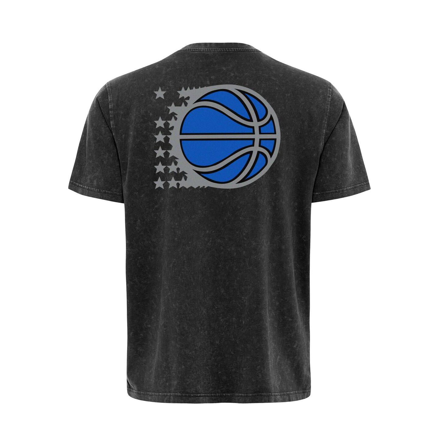 Футболка Sportiqe Black Orlando Magic Rock Roll Collection Angus Premium Mineral Wash — фото 2