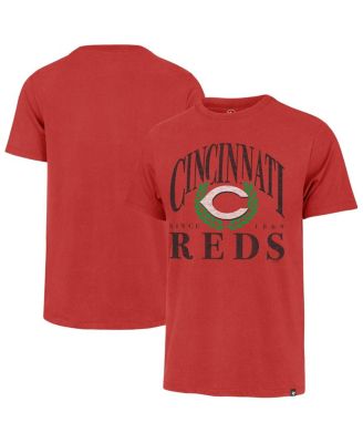 '47 Brand - Men's Red Cincinnati Reds Pitchout Franklin T-Shirt