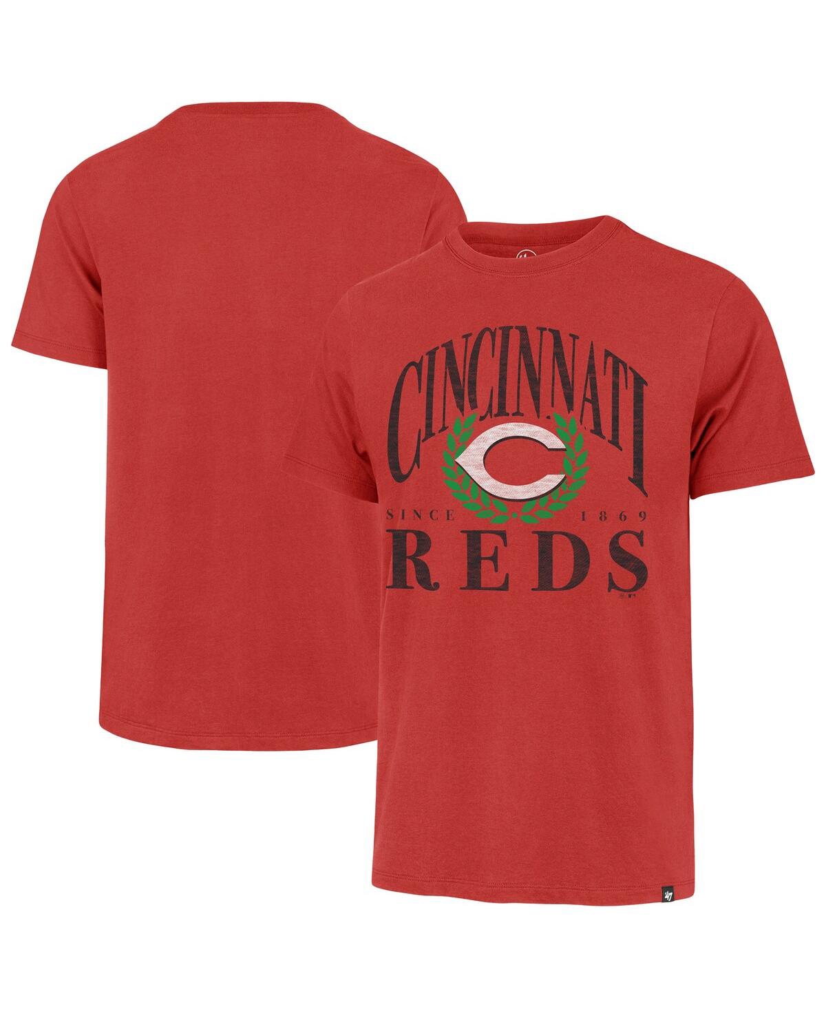 Men's Red Cincinnati Reds Pitchout Franklin T-Shirt - Red