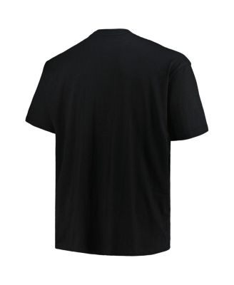 Men's Black New York Giants Big Tall Pop T-Shirt