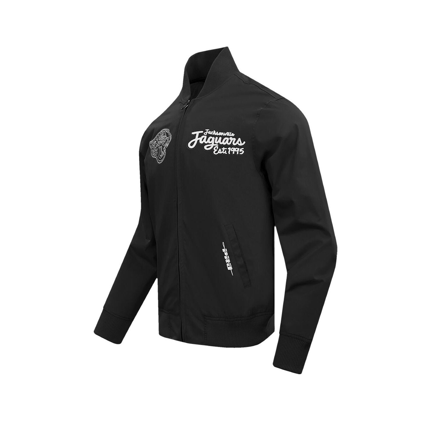Men's Black Jacksonville Jaguars Paint The City Twill Full-Zip Jacket