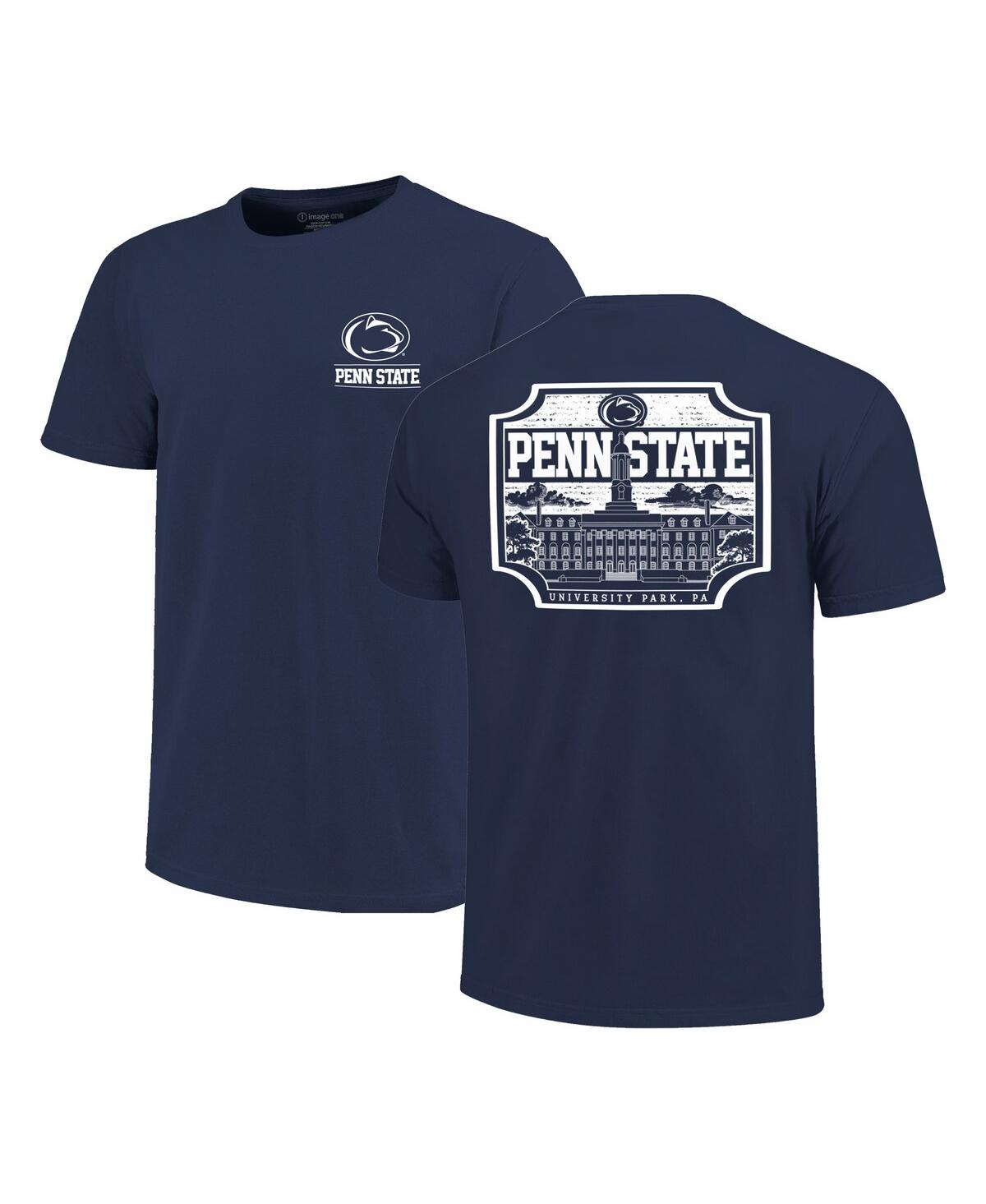 Men's Navy Penn State Nittany Lions Big Tall Campus Icon Core T-Shirt - Navy