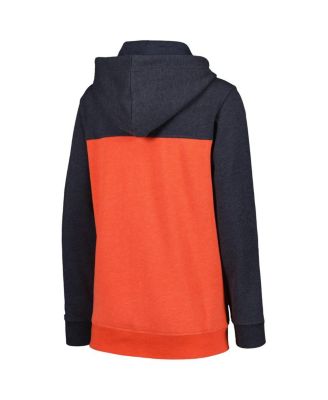 Women's Navy Houston Astros Color Block Full-Zip Hoodie Jacket