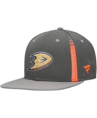 Fanatics - Men's&nbsp; Charcoal Anaheim Ducks Authentic Pro Ice Snapback Hat