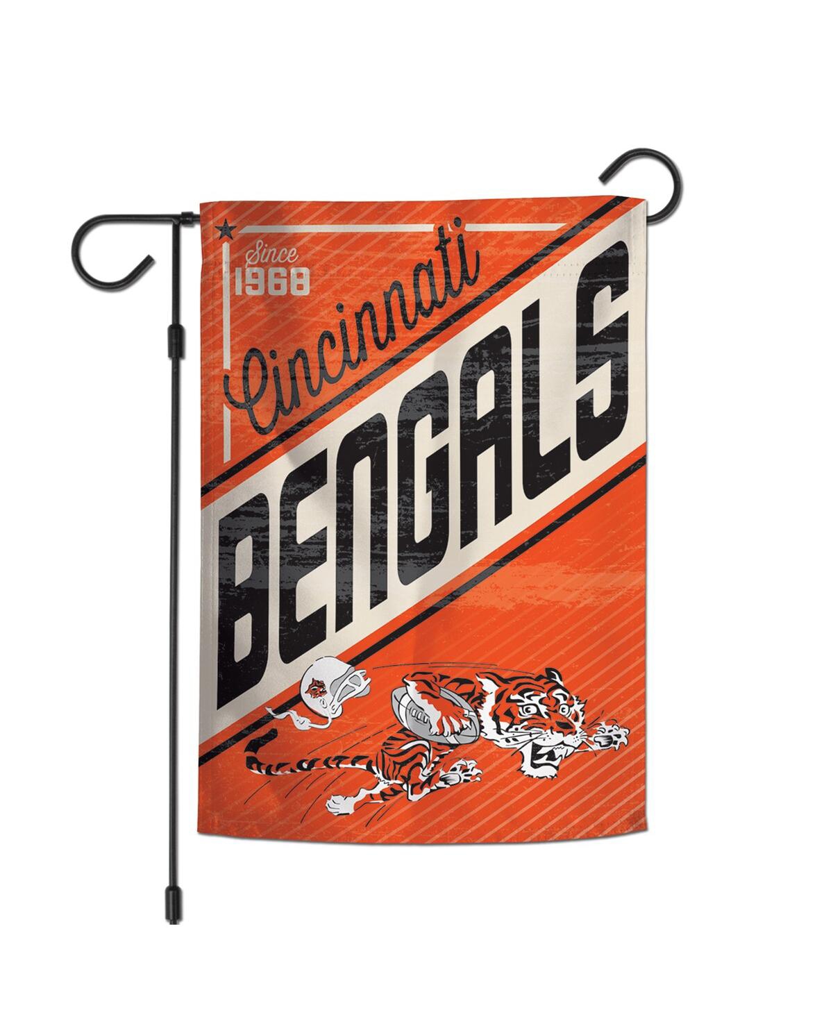 Cincinnati Bengals 2-Sided 12'' x 18'' Team Garden Flag