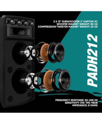 1600W Heavy Duty 7 Way Pa Loud-speaker Cabinet