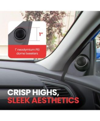 Two-Way Coaxial Speaker Systems, 6.5'' for 2006-Up HONDA & ACURA, 300 Watts, 4 Ohm Impedance (Pair)