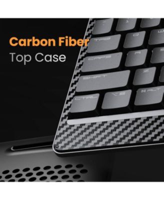 Edge Low Profile Mechanical Keyboard with TOUCH PBT Block Wireless Mouse, 75% Rechargeable