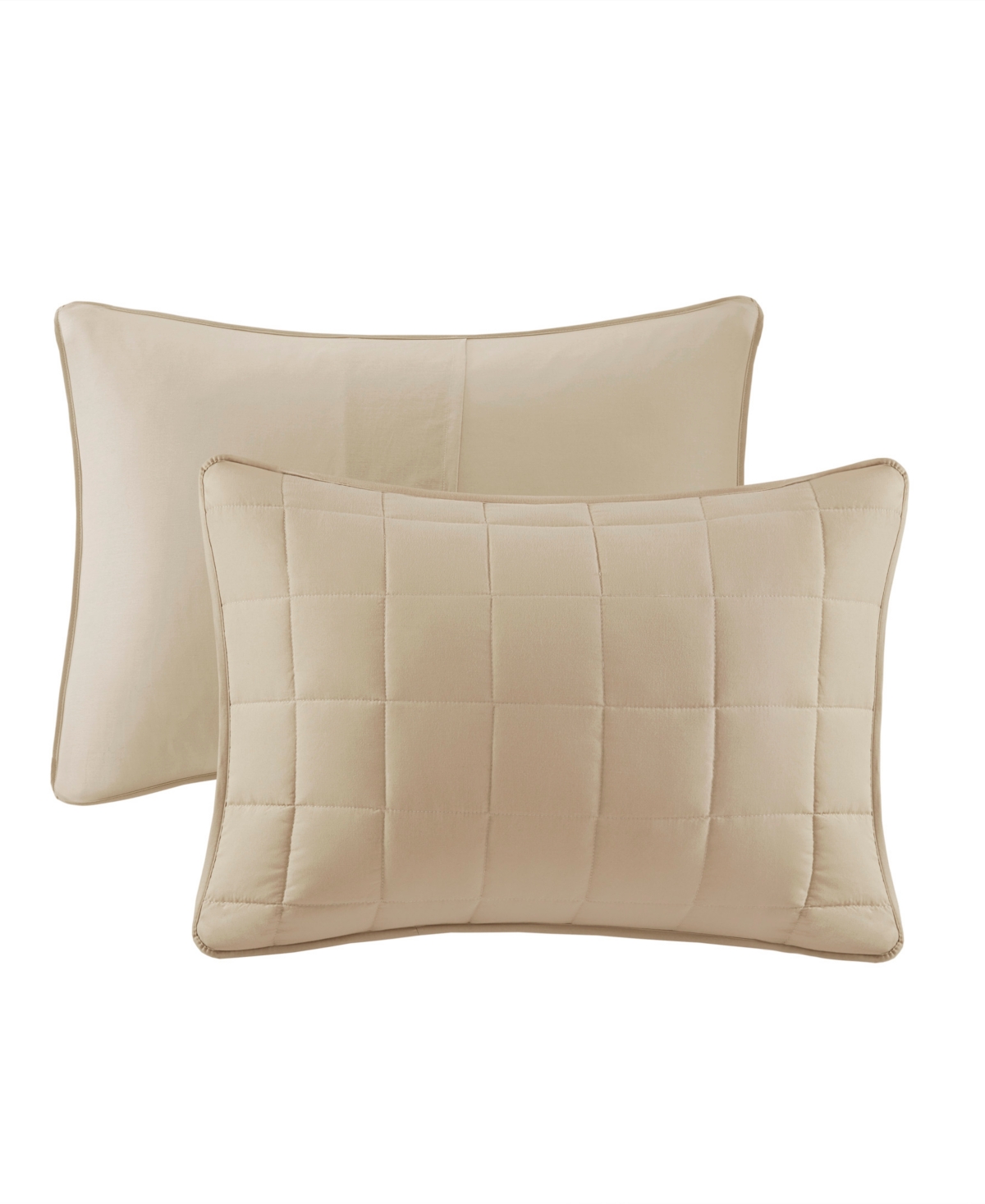 Madison Park Royce Luxury Jacquard 10-pc. Comforter Set, Queen In Neutral