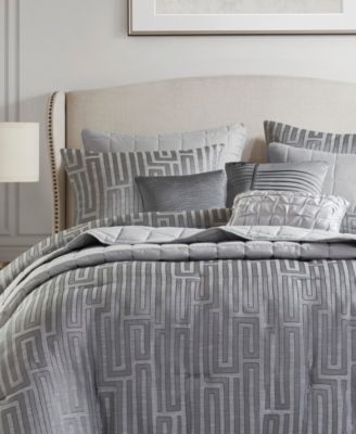 Royce Luxury Jacquard 10-Pc. Comforter Set, Queen