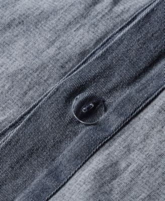 Mckenzie Twill Washed 3-Pc. Duvet Cover Set, Full/Queen