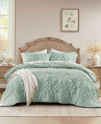 Madison Park Elise Floral Comforter Sets In Pink