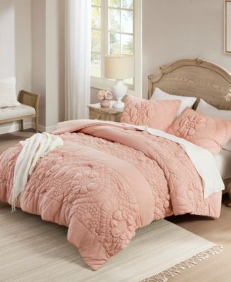 Elise Floral 3-Pc. Comforter Set, Full/Queen