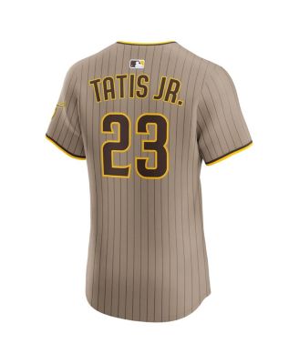 Men's Fernando Tatis Jr. Sand San Diego Padres Alternate Elite Jersey
