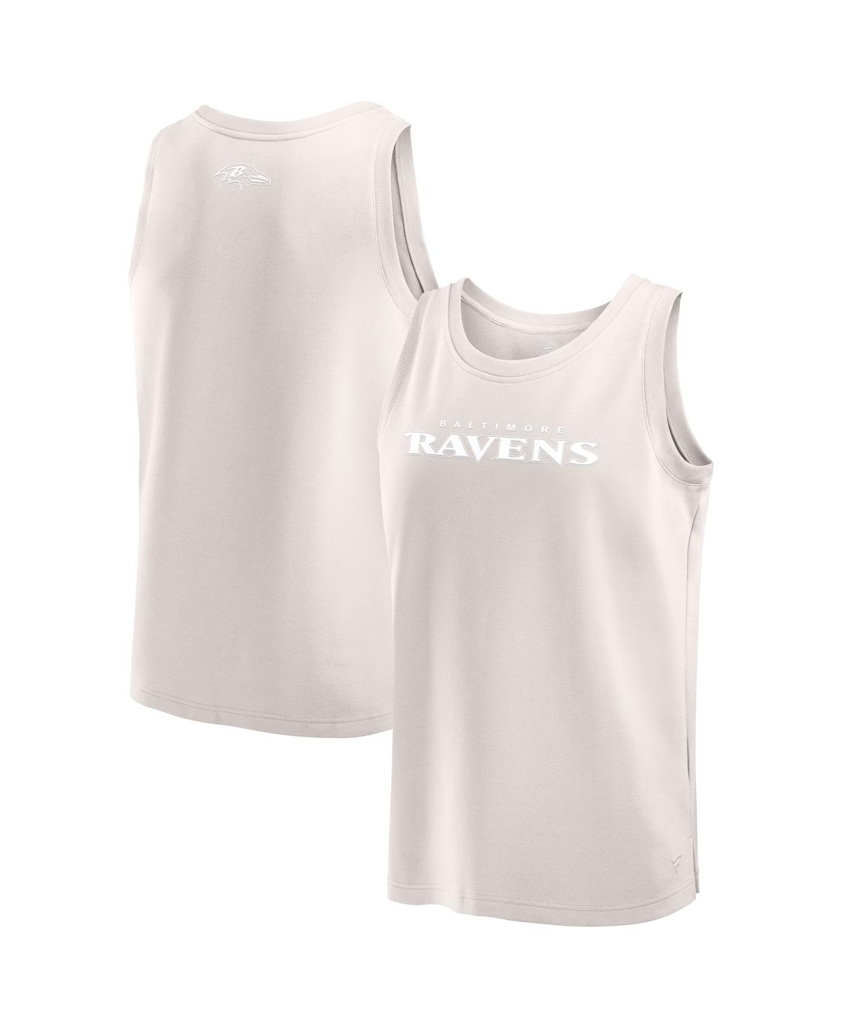 Men's Cream Baltimore Ravens Elements Tank Top - Cream