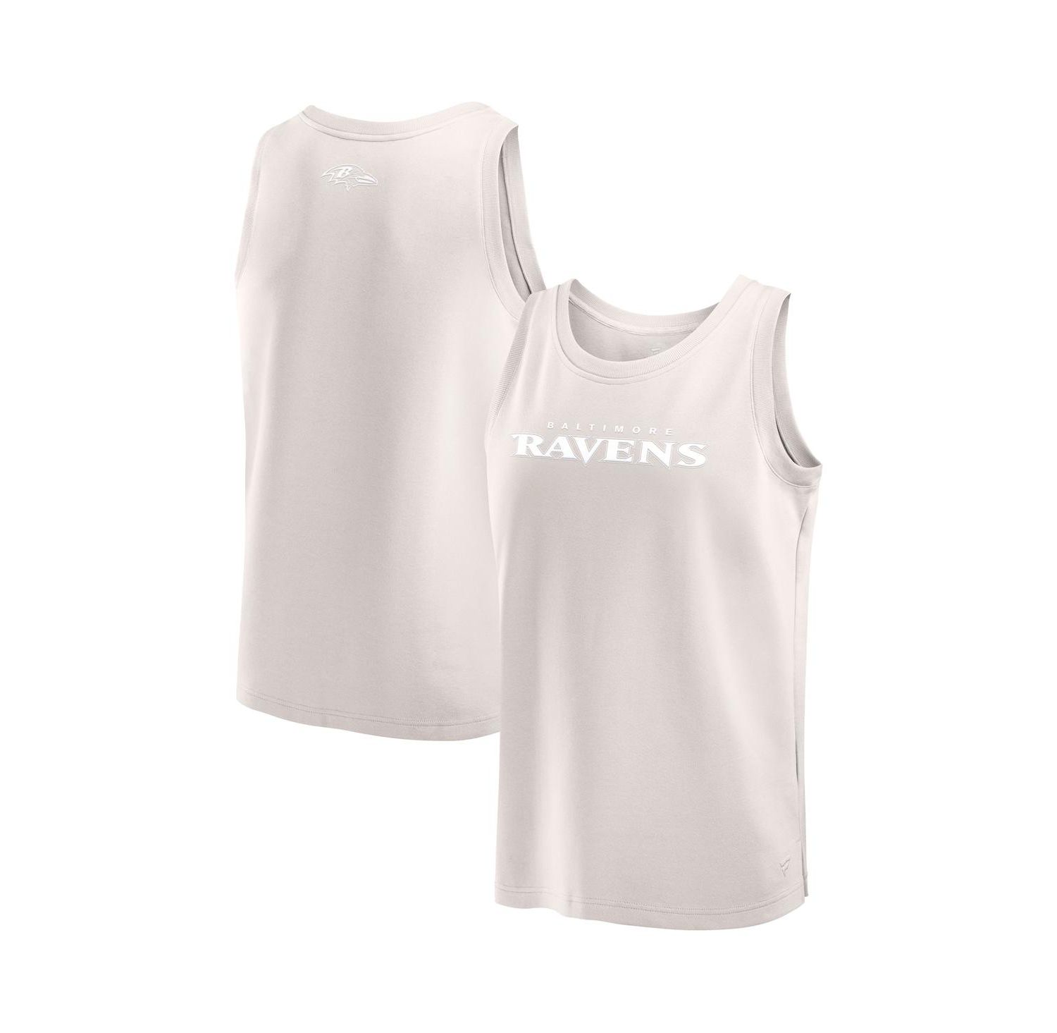 Men's Cream Baltimore Ravens Elements Tank Top