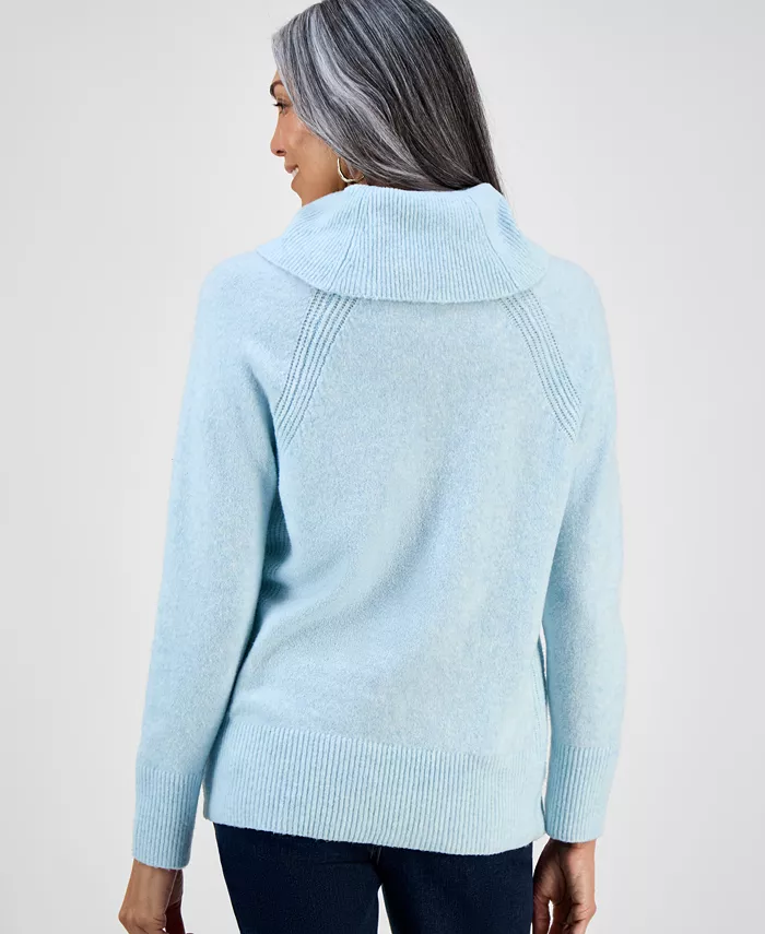 Petite Cowl Neck Sweater - thumbnail 2