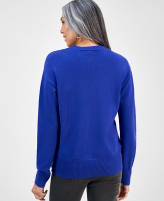 Women's Henley Sweater, Macy's Exclusive