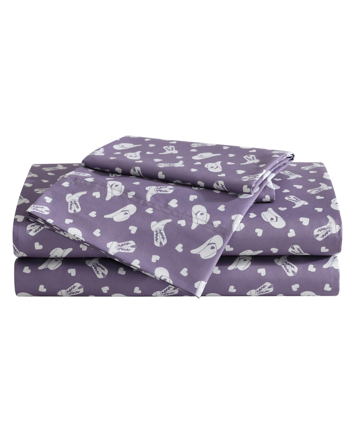 Betsey Johnson Silky Microfiber Printed 3-pc. Sheet Set, Twin