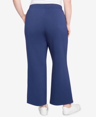 Plus Size Scuba Pull-On Pants