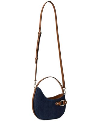 Tasha Mini Denim Crossbody Bag