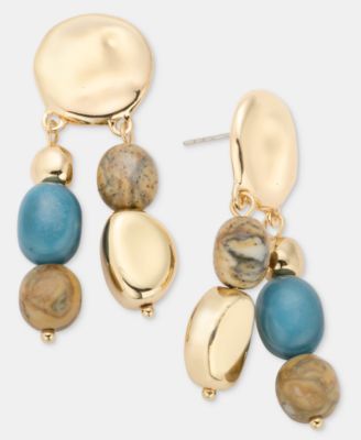 Style & Co - Stone Double Row Drop Earrings
